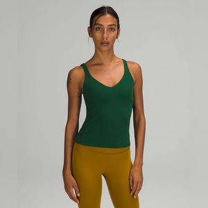 Lululemon Athletica Align Tank Waist Length Everglade Size 12